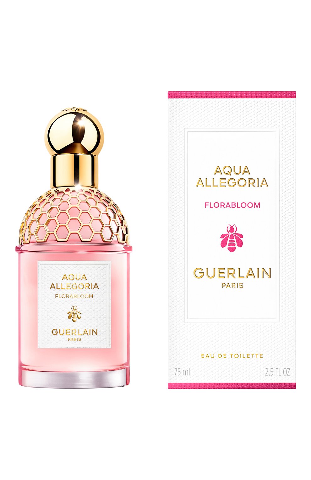 Туалетная вода aqua allegoria florabloom (75ml) GUERLAIN бесцветного цвета по цене 11900 руб., арт. G014804, фото 2 Туалетная вода aqua allegoria florabloom (75ml) GUERLAIN, арт. G014804, фото 2