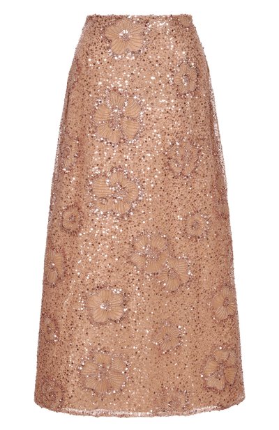 Женская юбка с отделкой пайетками ELIE SAAB, арт. SK179NRC26/TU024