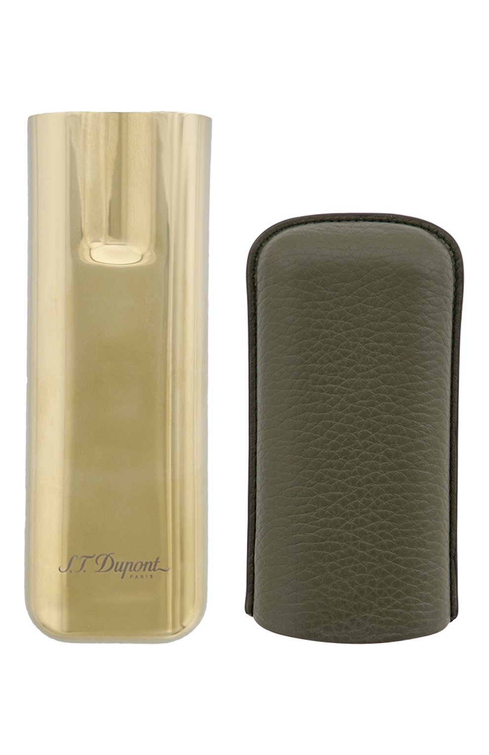 Футляр для сигар S.T. DUPONT хаки цвета по цене 35100 руб., арт. 183269, фото 2 Футляр для сигар S.T. DUPONT, арт. 183269, фото 2