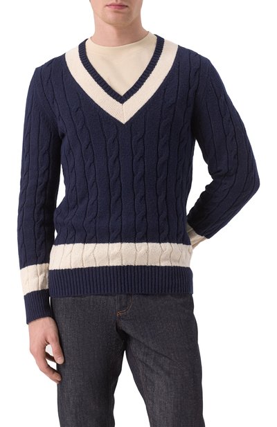 Хлопковый пуловер GRAN SASSO, арт. 23154/17403, фото 3