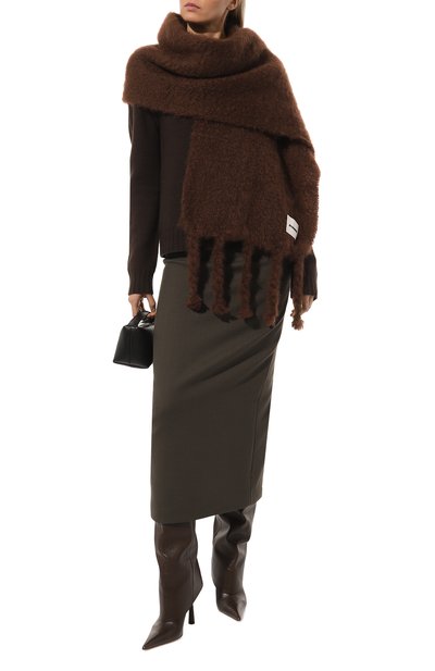 Шерстяной шарф JIL SANDER, арт. J52TE0006/J40041, фото 3