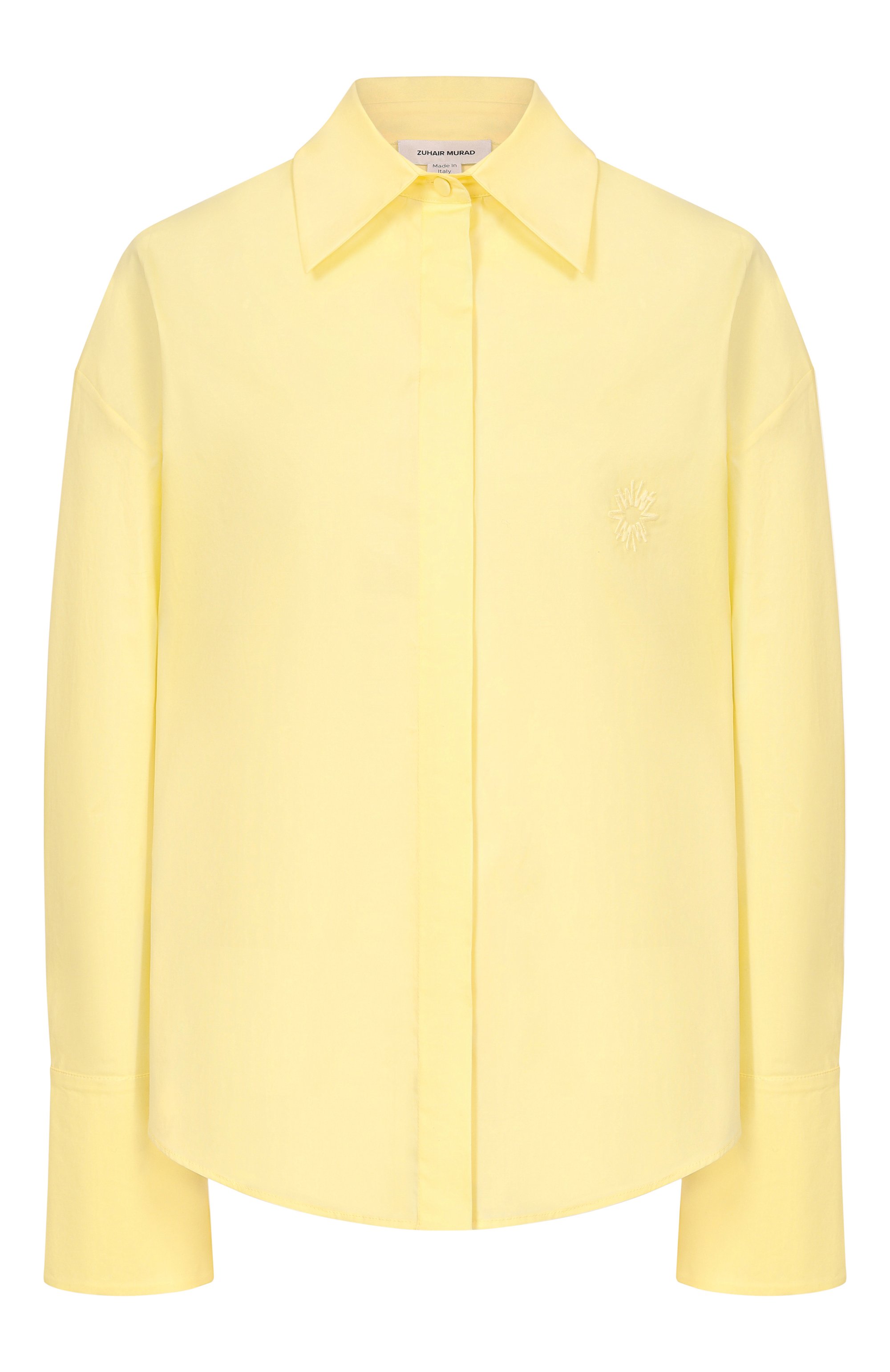Хлопковая рубашка ZUHAIR MURAD, арт. RSH26343/P0C0007, фото 1
