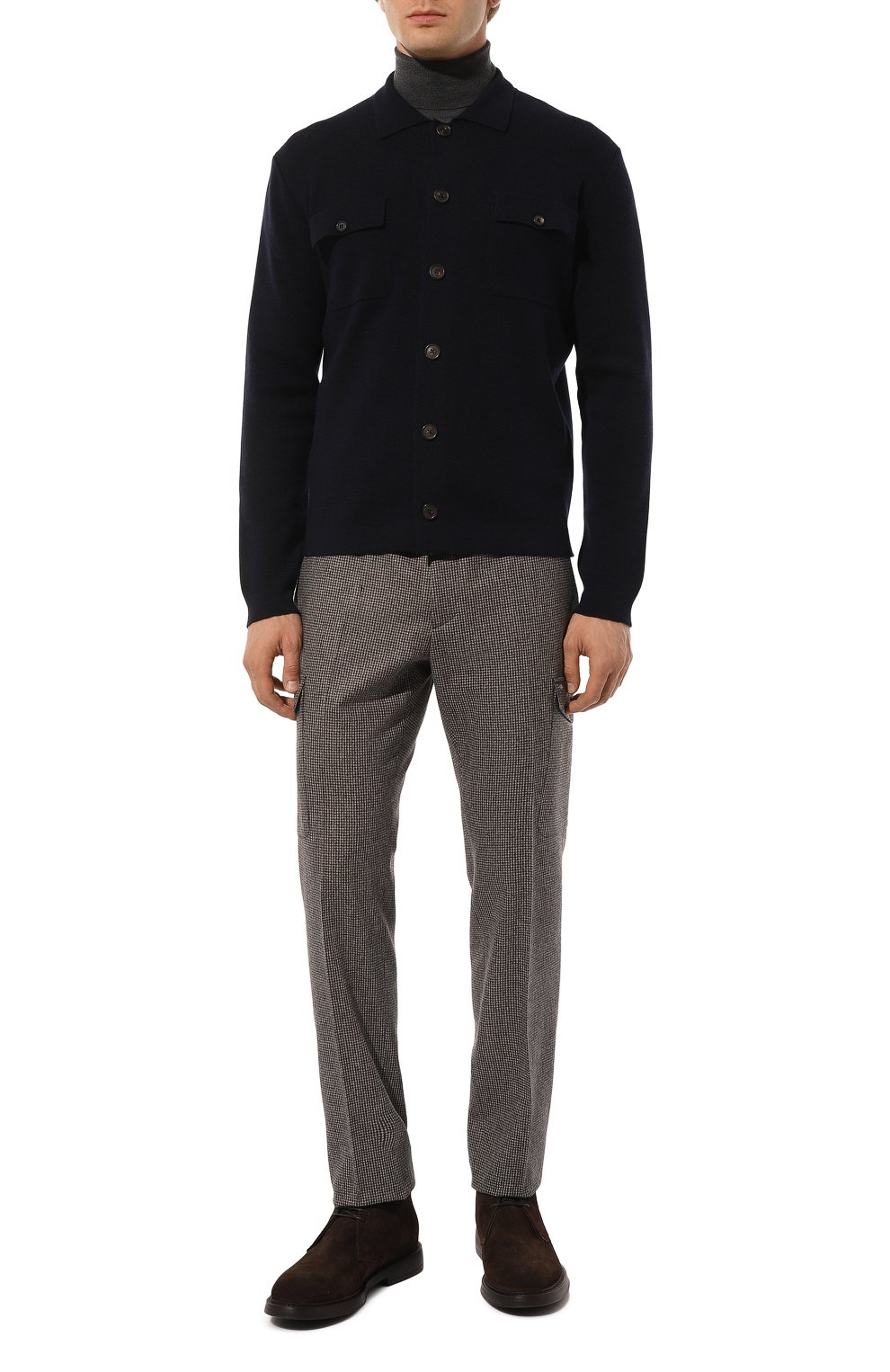 Шерстяные брюки-карго STEFANO RICCI, арт. M1T4300040/W0011R, фото 2