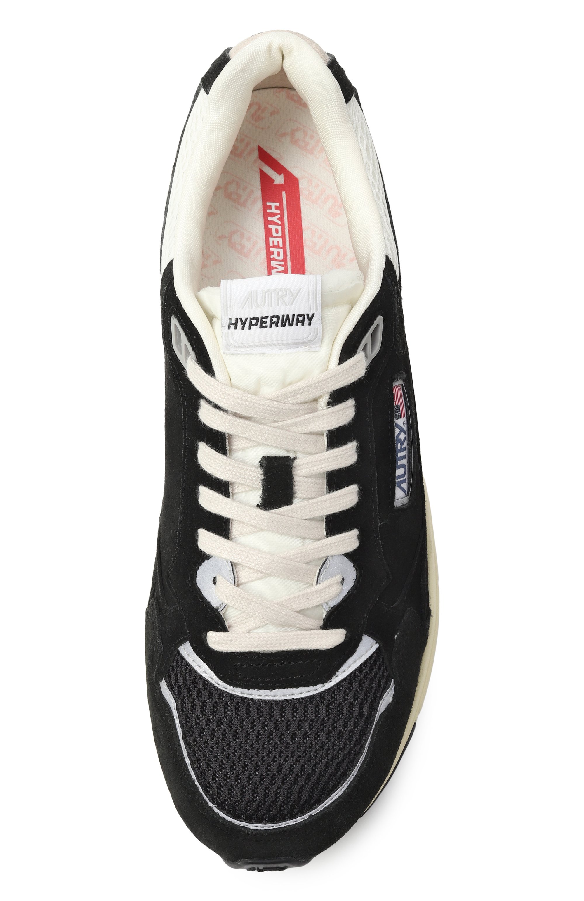 Комбинированные кроссовки hyperway AUTRY черного цвета по цене 25550 руб., арт. HYLMUM07, фото 6 Комбинированные кроссовки hyperway AUTRY, арт. HYLMUM07, фото 6
