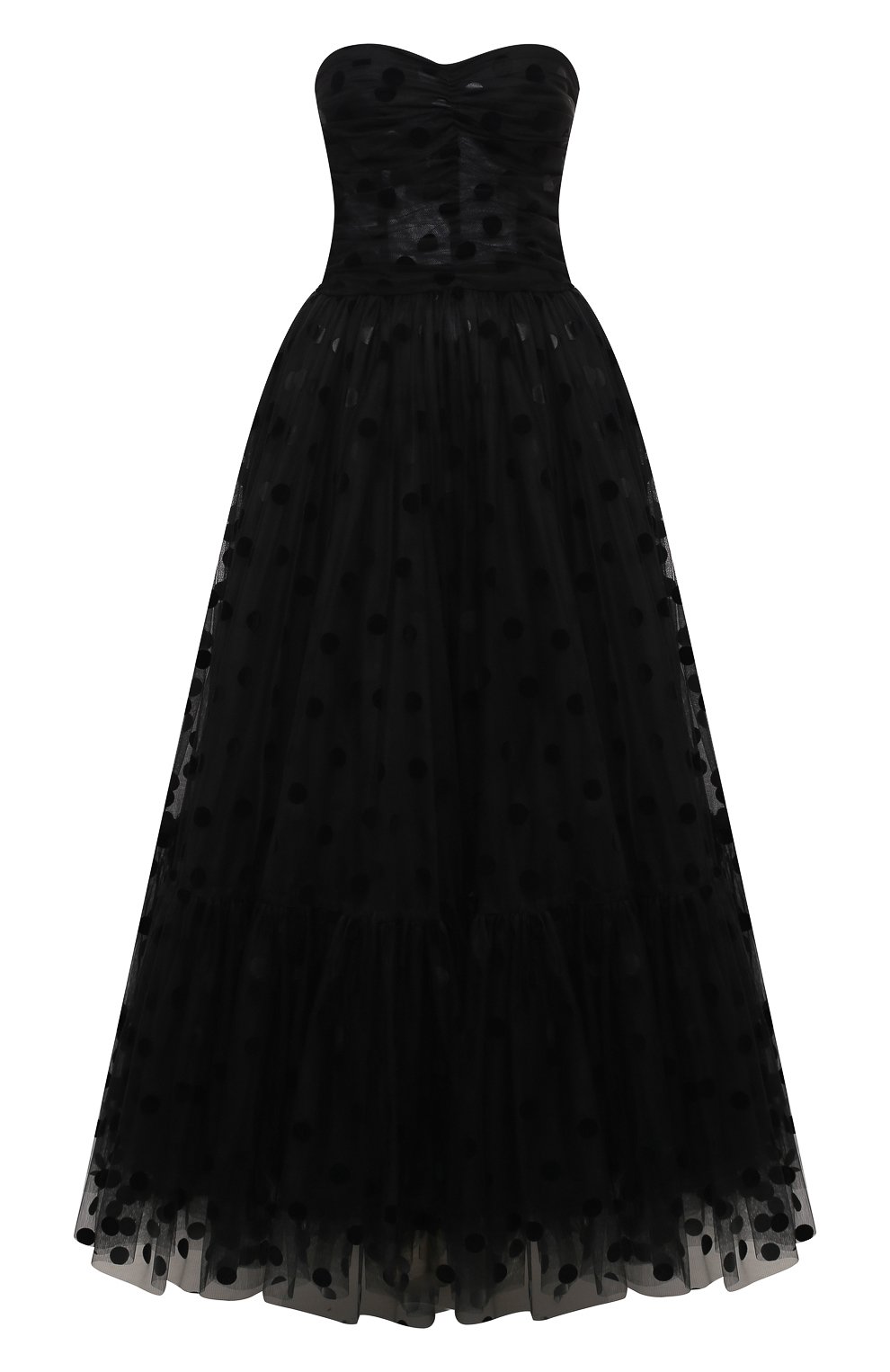 Платье DOLCE & GABBANA черного цвета по цене 748500 руб., арт. F6J7LT/FLSC3, фото 1 Платье DOLCE & GABBANA, арт. F6J7LT/FLSC3, фото 1