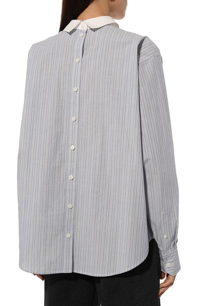 Хлопковая рубашка ACNE STUDIOS, арт. FN-WN-BL0U001031, фото 4