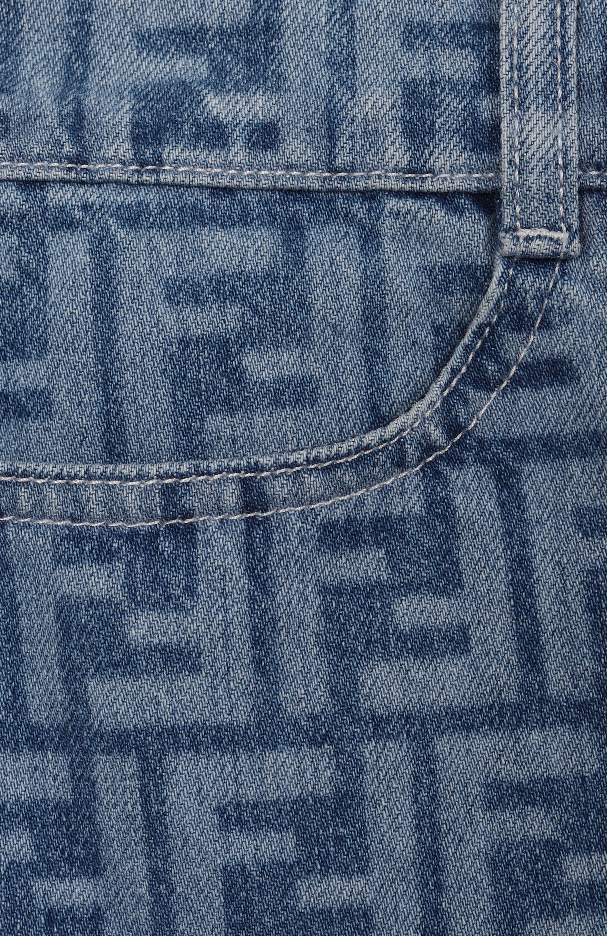 Джинсовые шорты FENDI, арт. JFF340/ARSH/10-12, фото 3