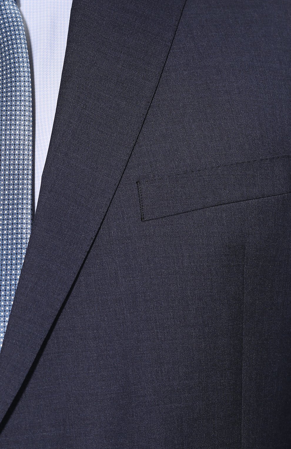Шерстяной костюм с пиджаком на двух пуговицах EDUARD DRESSLER, арт. NR12/12022, фото 6