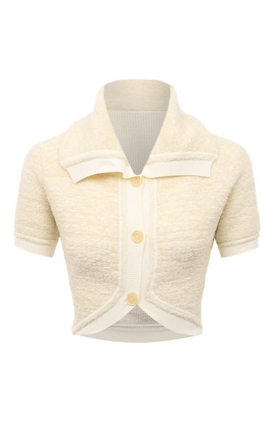 Женский кардиган JACQUEMUS, арт. 22H223KN055/2154OFFWHITE