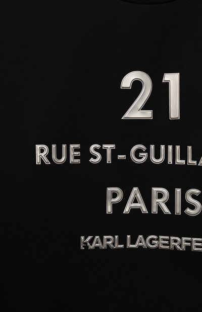 Свитшот из вискозы KARL LAGERFELD KIDS, арт. Z15340, фото 3