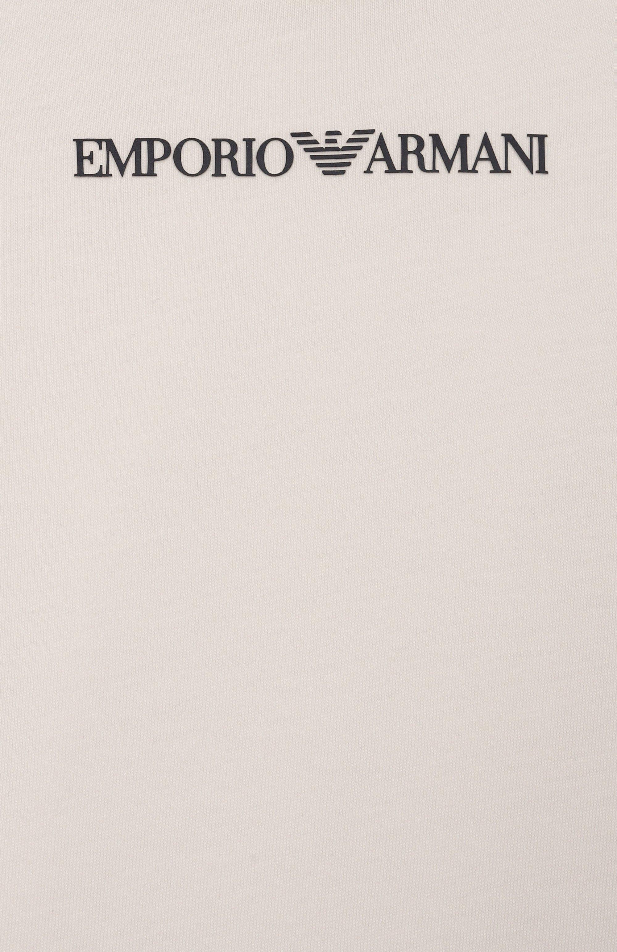 Хлопковый лонгслив EMPORIO ARMANI, арт. EB000420/AF15013, фото 3