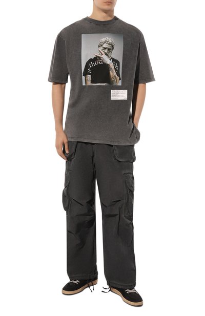 Хлопковая футболка DIEGO VENTURINO, арт. D3S4TS0ERAP, фото 2