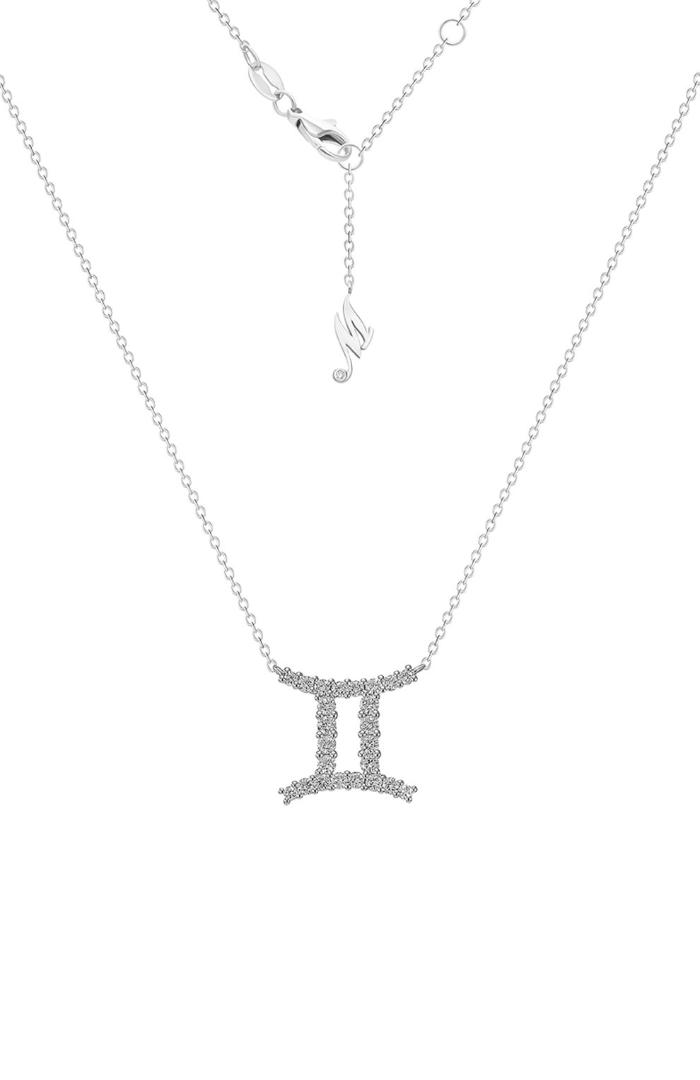 Кулон zodiac - близнецы MERCURY, арт. MP29202/WG, фото 1