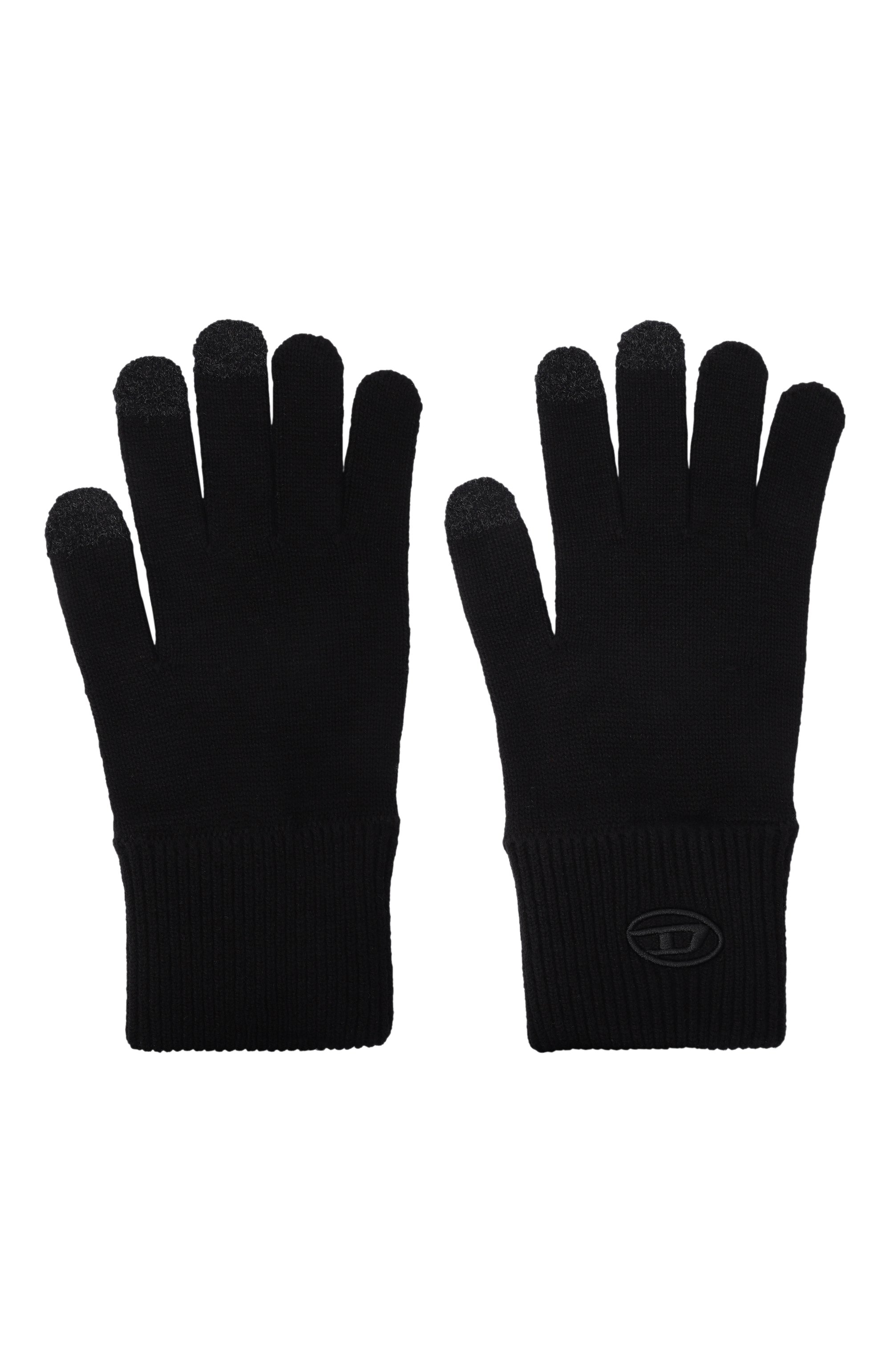 Перчатки из шерсти и хлопка DIESEL, арт. A22033/0DA0B, фото 2