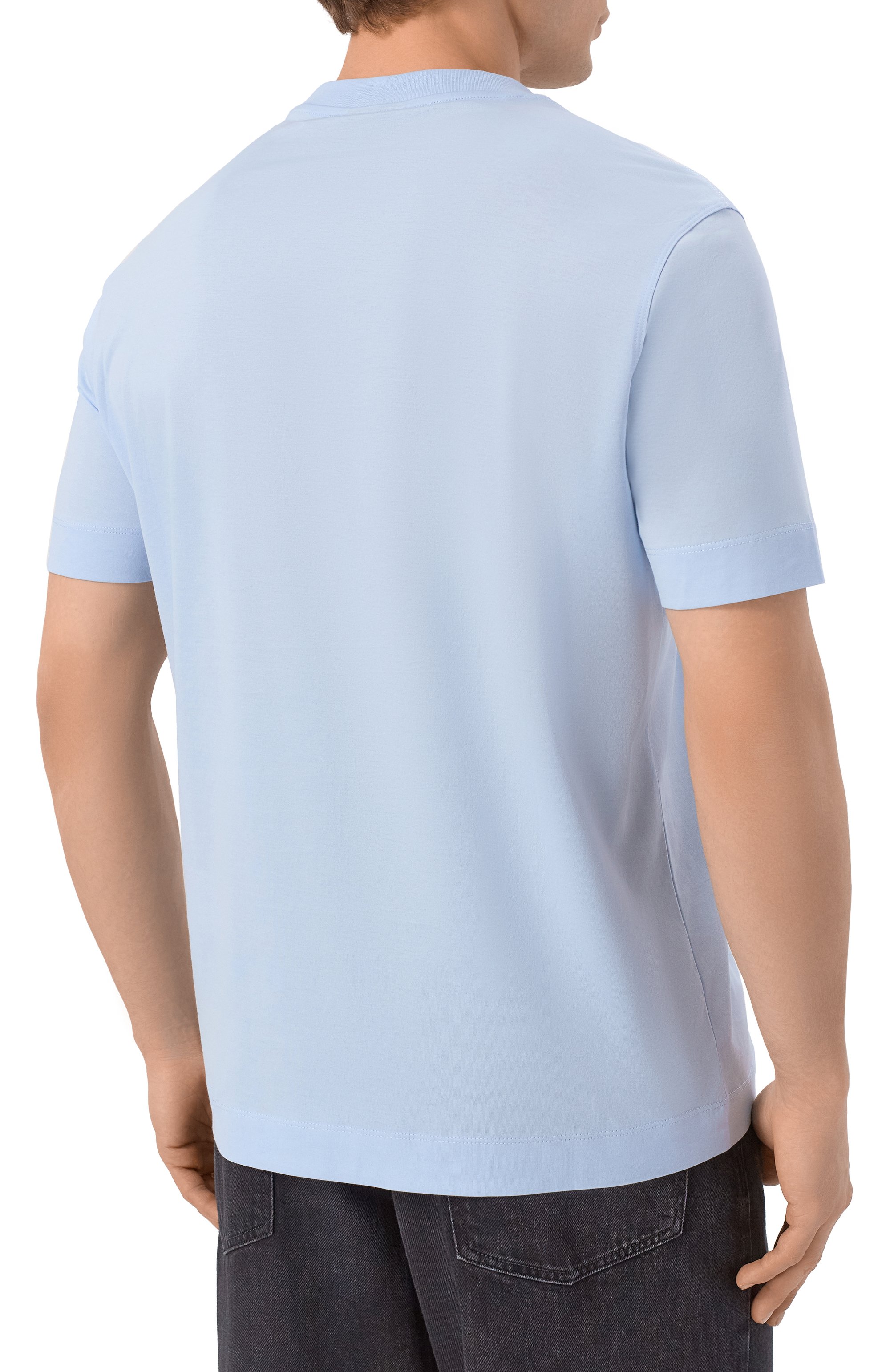 Хлопковая футболка EMPORIO ARMANI, арт. EM004994/AF24470, фото 4