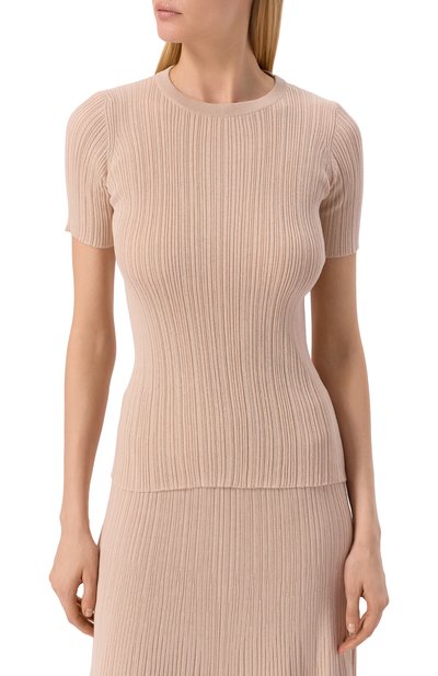 Пуловер из хлопка и шелка AGNONA, арт. KT09015E/7Q180PE, фото 3