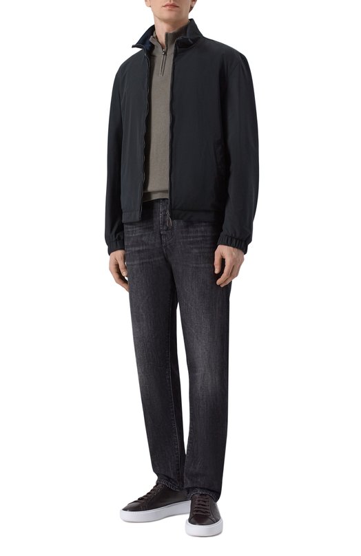 Джемпер из шерсти и кашемира BOSS 50549984 Хаки  50549984 Фото 2