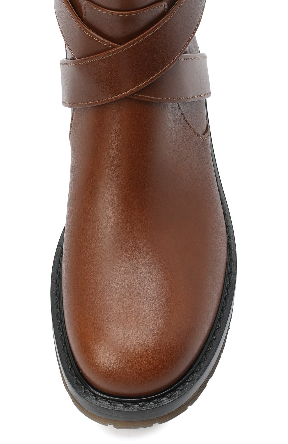 Кожаные сапоги diane CHLOÉ, арт. CHC20A350L4, фото 5