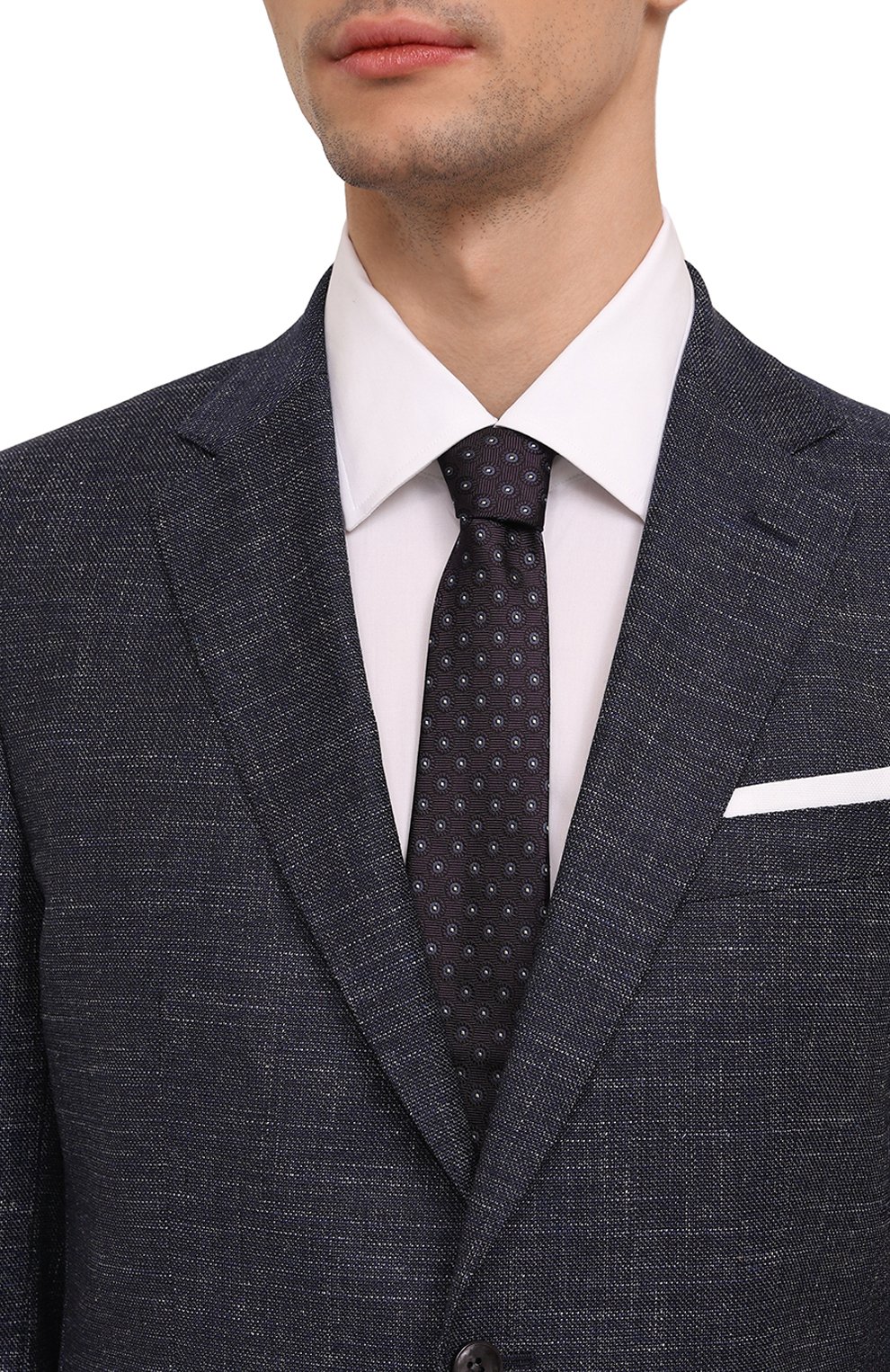 Шелковый галстук CANALI, арт. 18/HJ04144, фото 2