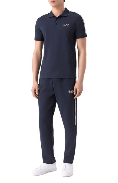 Хлопковое поло EA7, арт. 7M001862/AF12503, фото 2