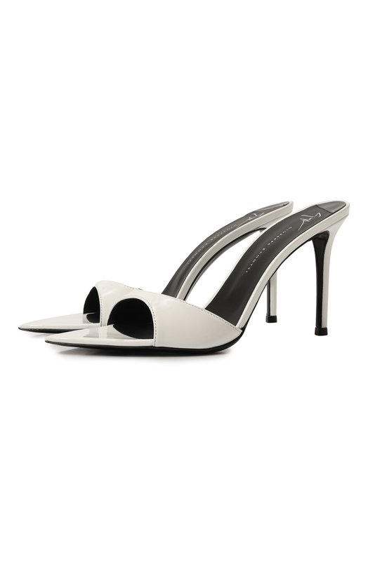 фото Кожаные мюли intriigo 100 giuseppe zanotti design