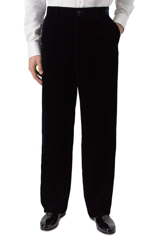 Брюки из вискозы Giorgio Armani GM000121/TE10046 Синий  GM000121/TE10046 Фото 3