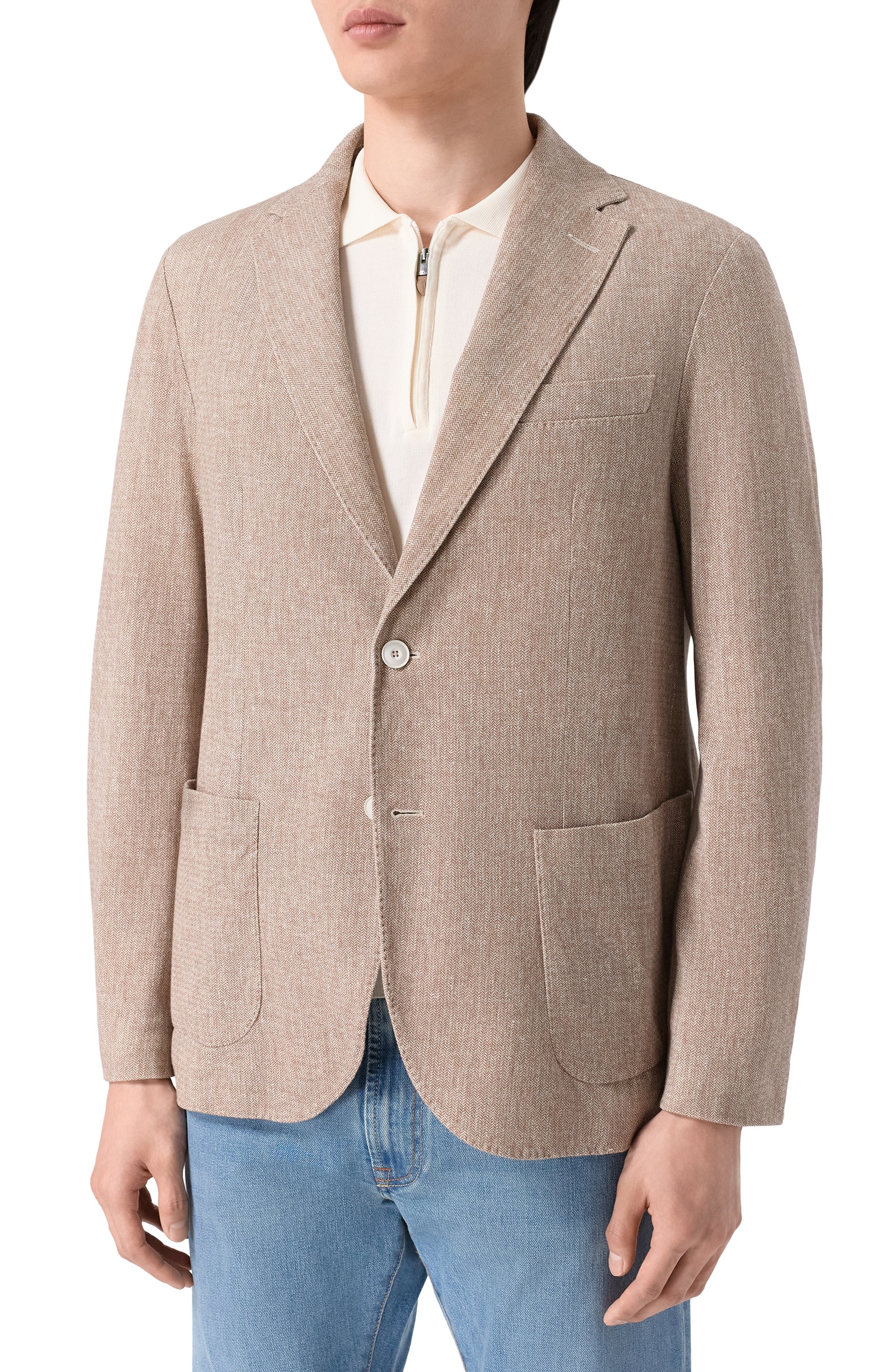 Хлопковый пиджак CIRCOLO 1901, арт. CN5261, фото 3