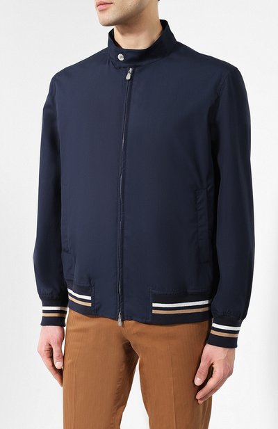 Хлопковый бомбер BRUNELLO CUCINELLI, арт. MD4226256, фото 3