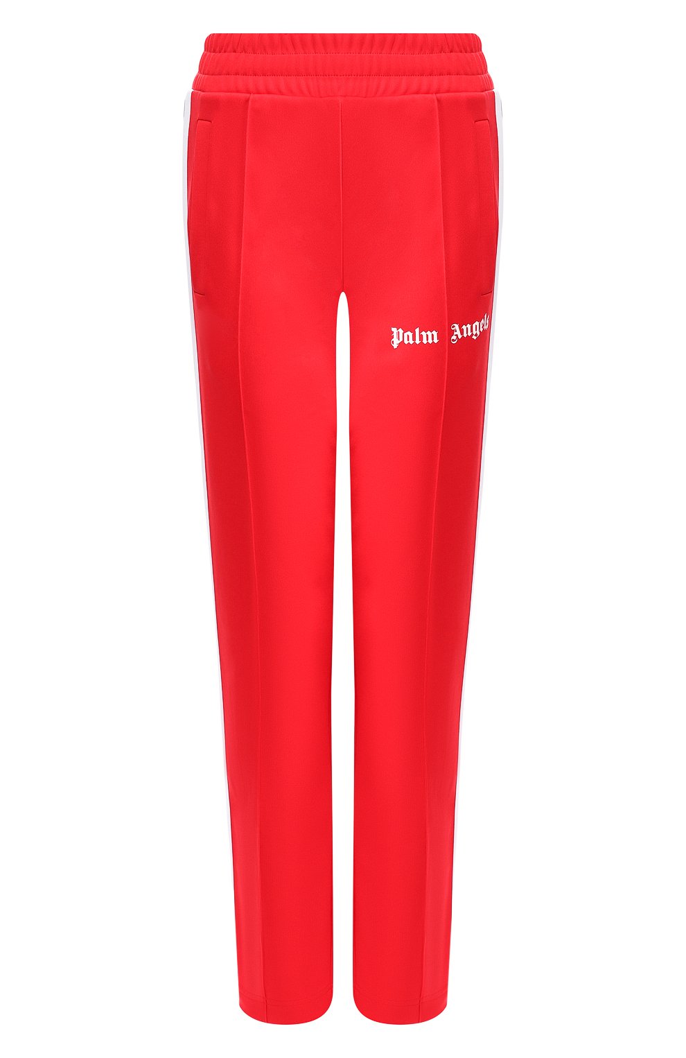 Брюки PALM ANGELS красного цвета по цене 36050 руб., арт. PMCA007F193840072001/W, фото 1 Брюки PALM ANGELS, арт. PMCA007F193840072001/W, фото 1