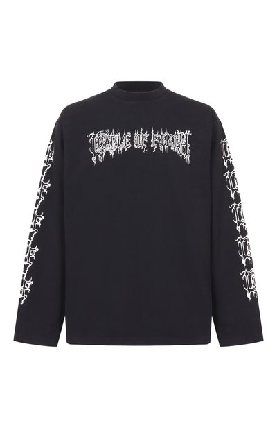Мужская хлопковый лонгслив VETEMENTS, арт. UCF76LS100B