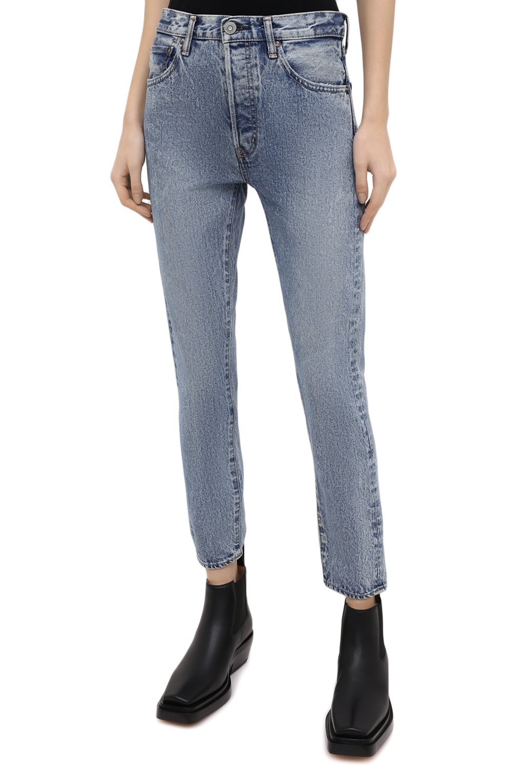 Джинсы MOUSSY голубого цвета по цене 31900 руб., арт. 025DAC11-2090, фото 3 Джинсы MOUSSY, арт. 025DAC11-2090, фото 3
