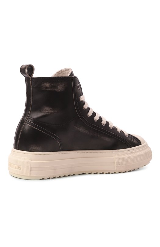 Кожаные кеды Berlin Dsquared2 SNM0456/11508296 Чёрный  SNM0456/11508296 Фото 5
