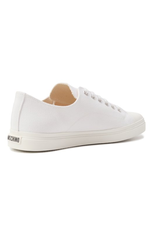 Текстильные кеды Edge Moschino MB15053G0N/GR0 Белый  MB15053G0N/GR0 Фото 5