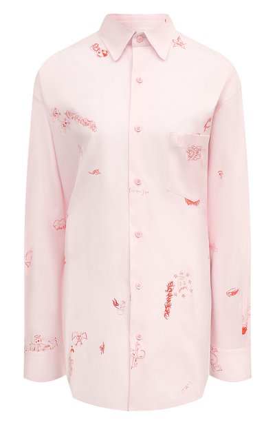 Женская хлопковая рубашка VETEMENTS, арт. UE64SH120P