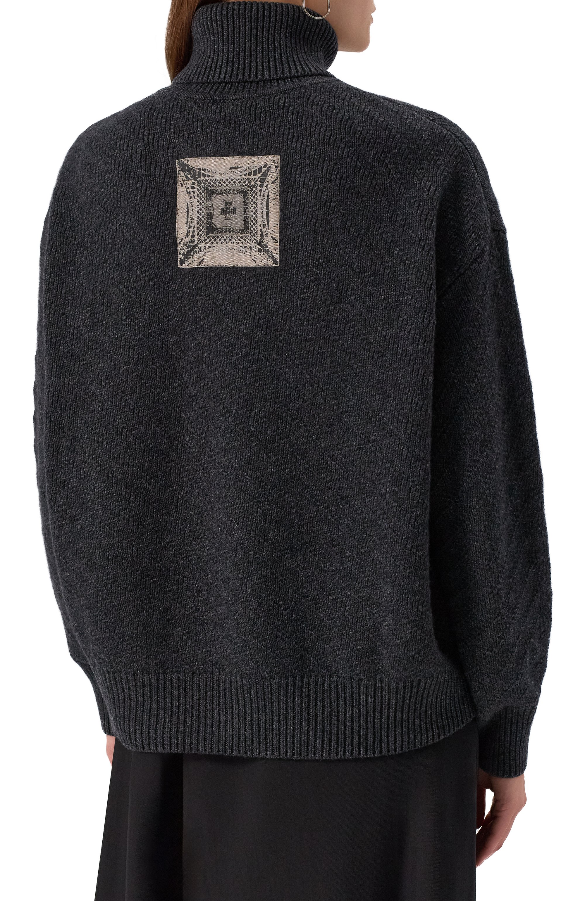 Свитер из шерсти и кашемира MIDGARD PARIS, арт. SR65WL-OS-BK, фото 4