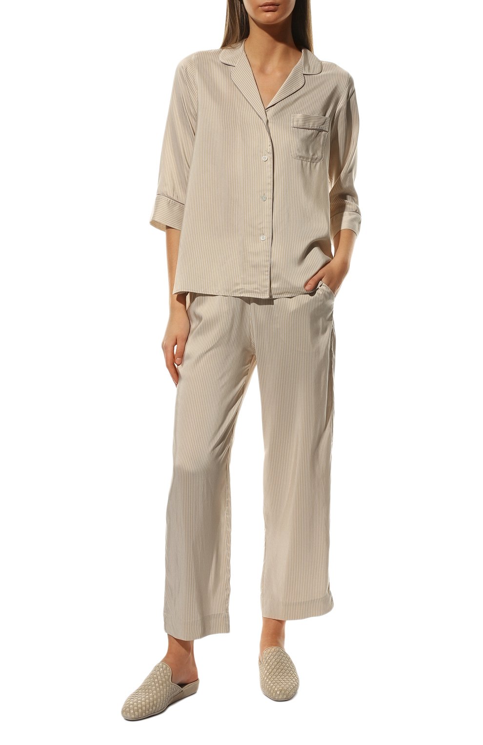 Пижама из вискозы и шелка ZIMMERLI, арт. 5149-39072, фото 1