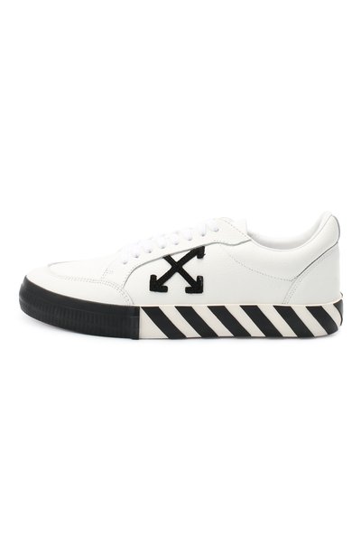Комбинированные кеды vulcanized OFF-WHITE, арт. 0MIA085E20LEA0010110, фото 3