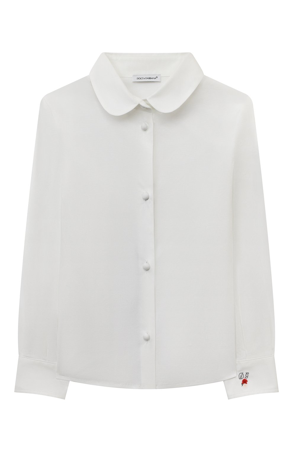 Хлопковая блузка DOLCE & GABBANA, арт. L52S22/FUEAJ/0UTLET AW22-23, фото 1