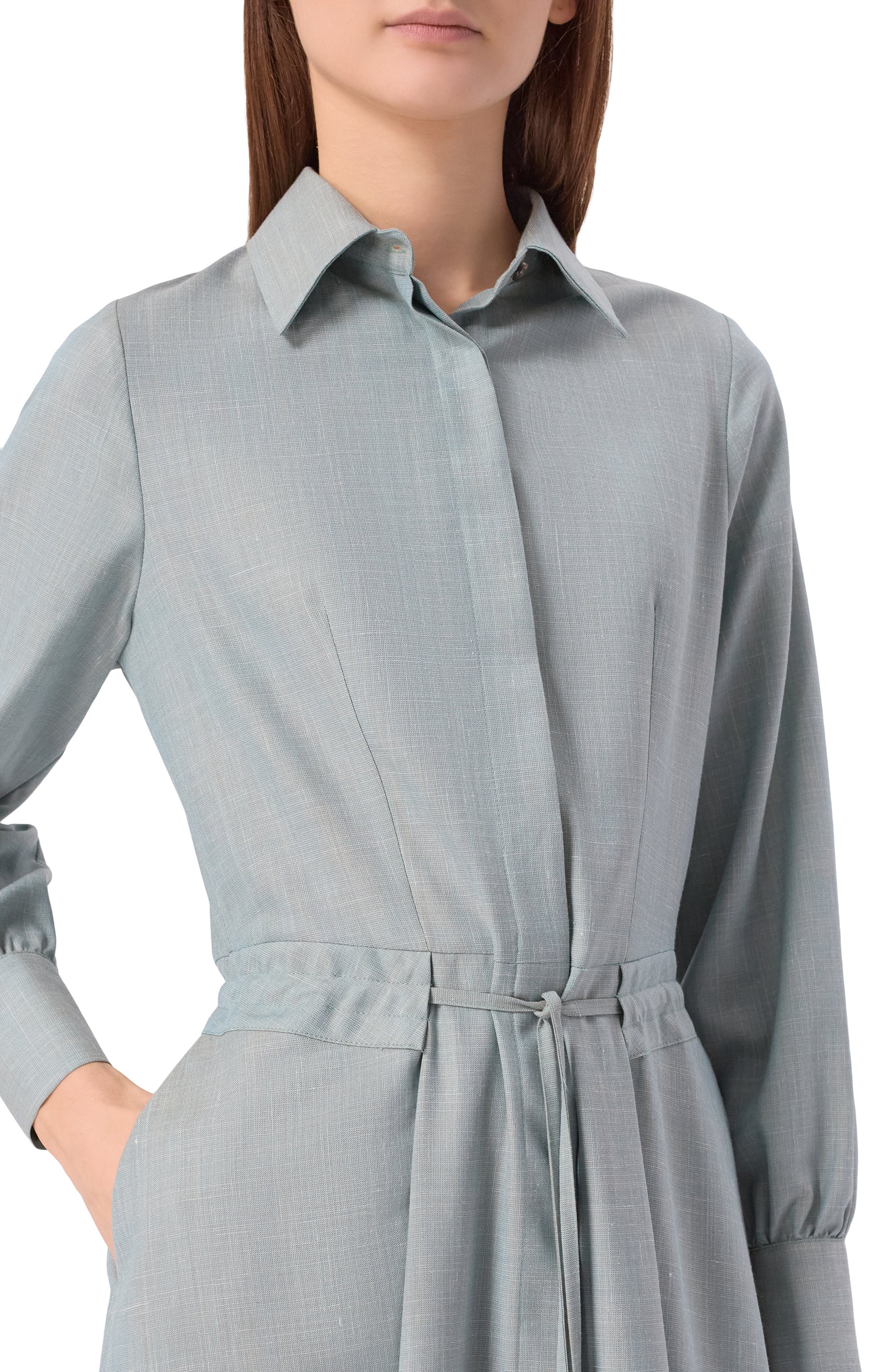 Платье из шерсти и кашемира KITON, арт. D58334K0907G, фото 4