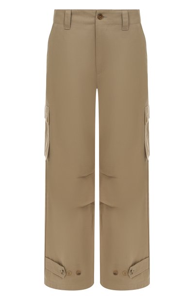 Мужские брюки-карго из шерсти и кашемира DOLCE & GABBANA, арт. GP0P6T/FU62K