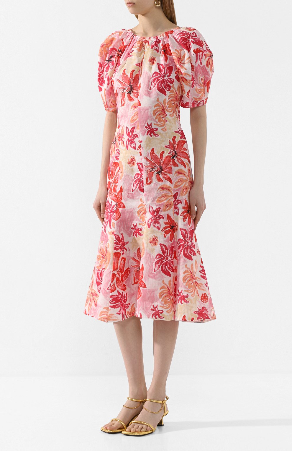 Платье MARNI розового цвета по цене 132000 руб., арт. ABMA0494A0/TR019, фото 3 Платье MARNI, арт. ABMA0494A0/TR019, фото 3