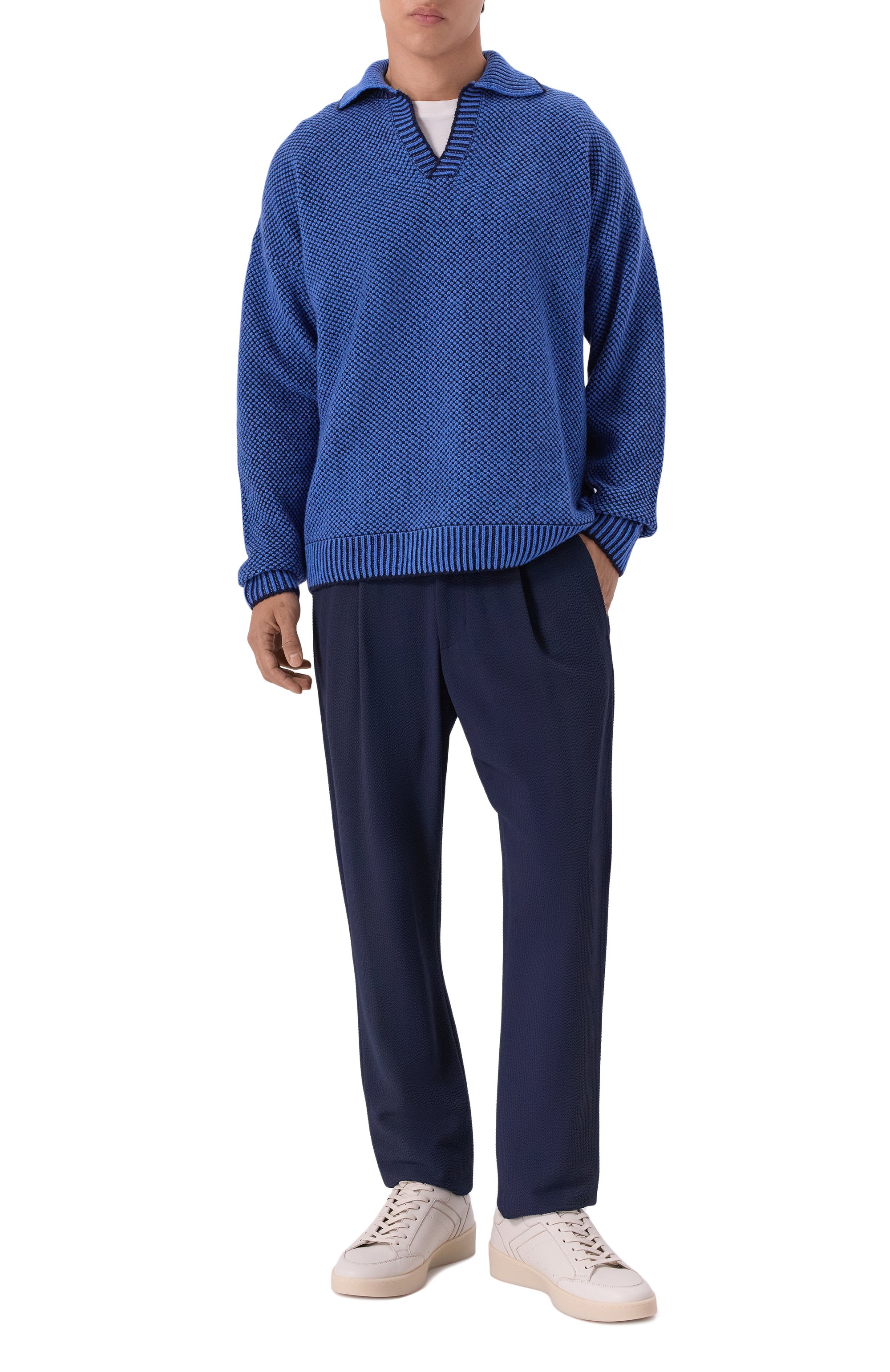 Шерстяное поло KITON, арт. UMM065504, фото 2