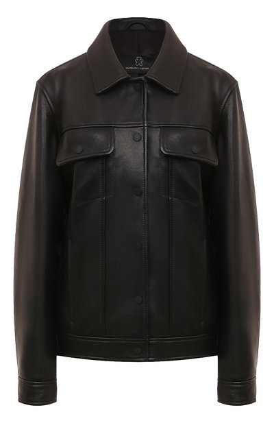 Женская кожаная куртка MASLOV, арт. G001