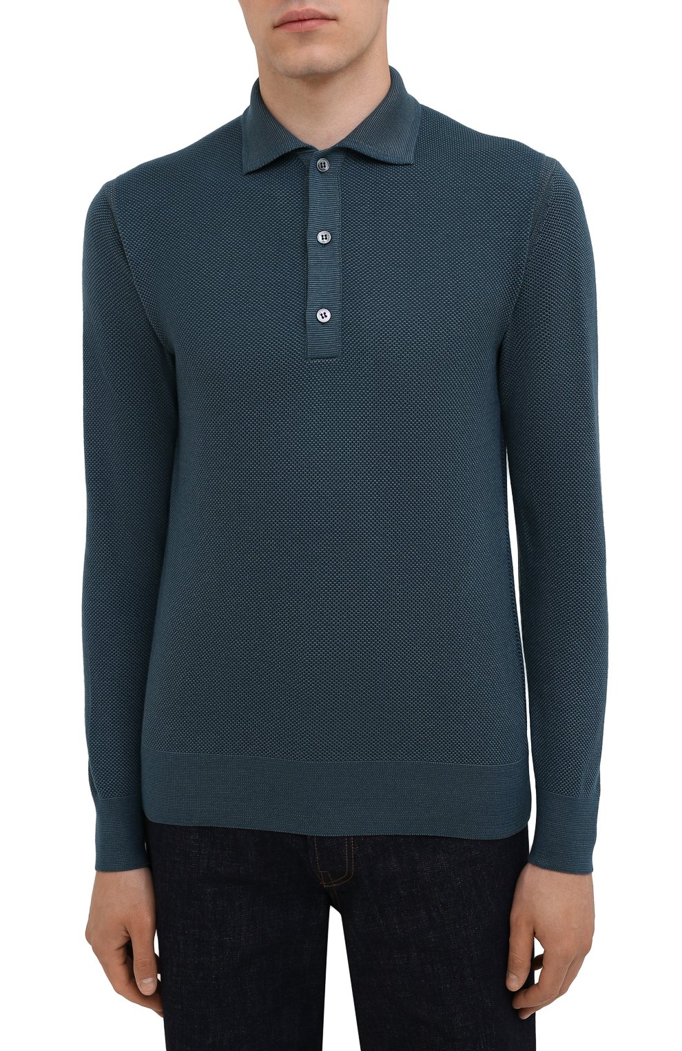 Поло из шелка и кашемира LORO PIANA, арт. FAL7086, фото 3