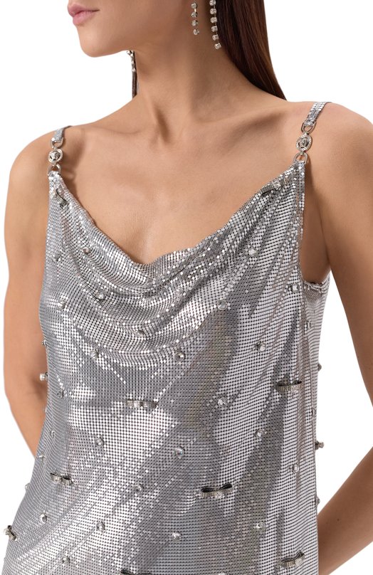 Платье Versace 1018739/1A12739 Серебряный  1018739/1A12739 Фото 5