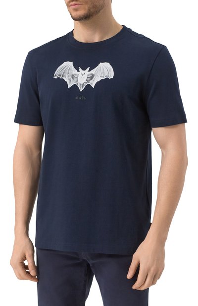 Хлопковая футболка BOSS ORANGE, арт. 50534924, фото 3