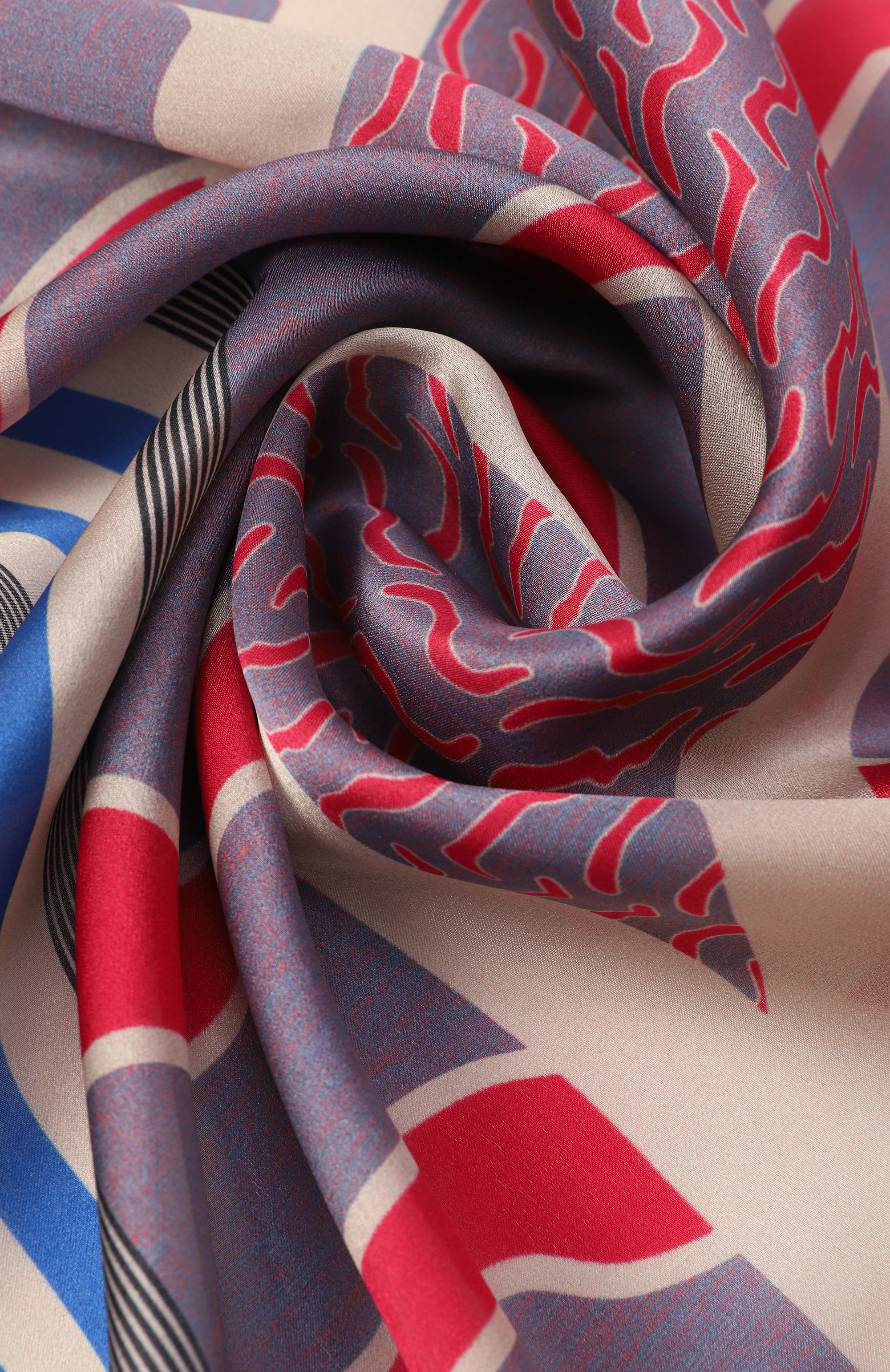 Шелковая шаль GIORGIO ARMANI, арт. GW000837/AF14829, фото 4