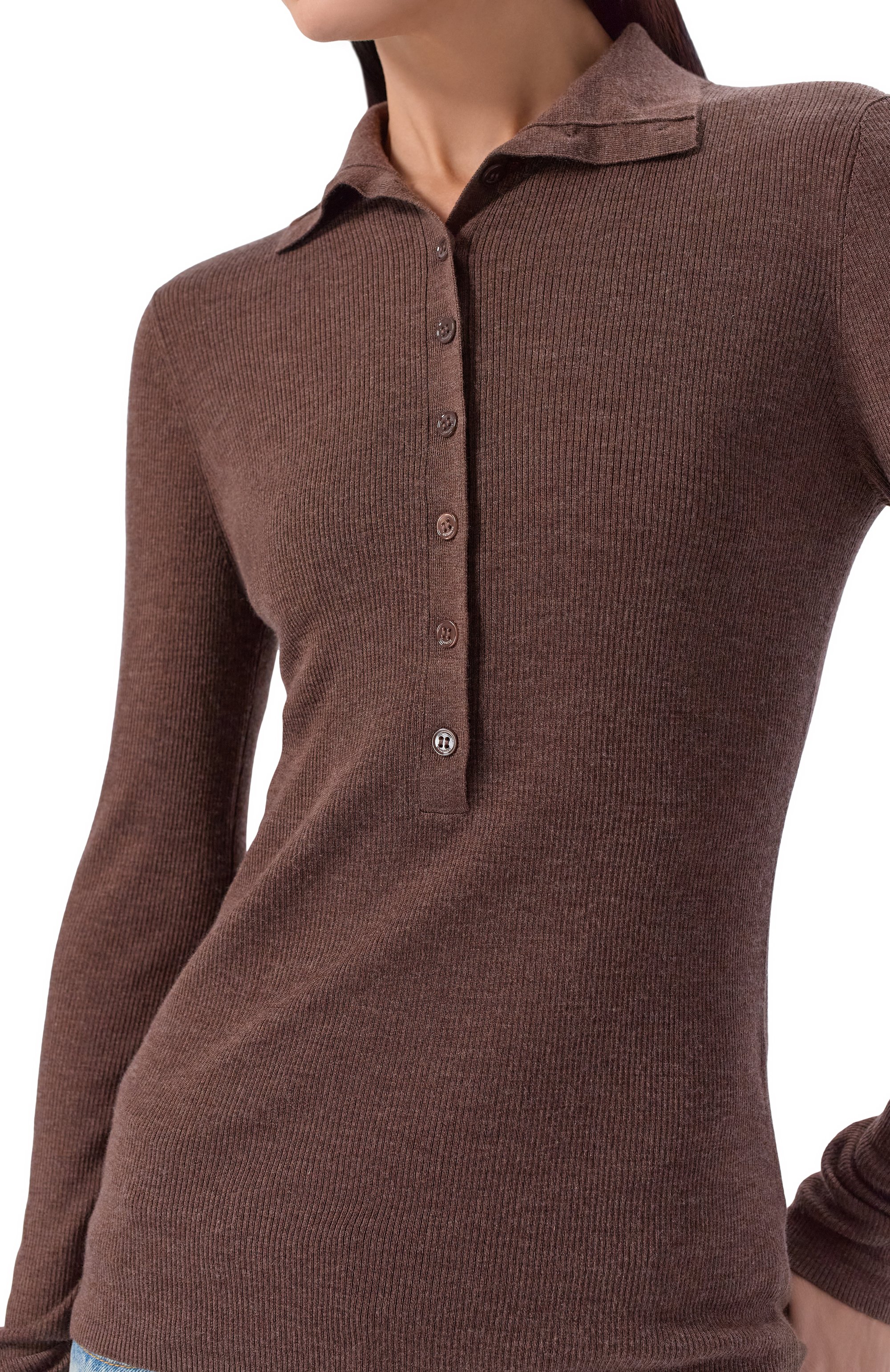 Пуловер из шерсти и шелка 12 STOREEZ, арт. 135429, фото 5