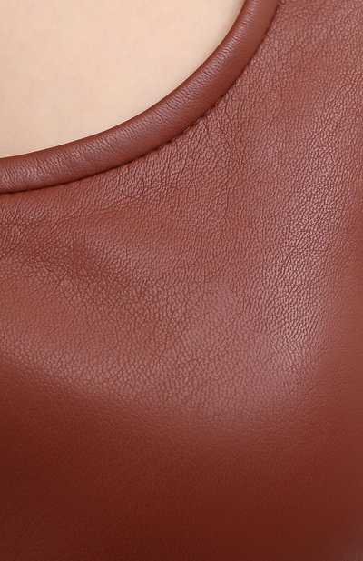 Платье из экокожи NANUSHKA, арт. ERNIE_BRICK_VEGAN LEATHER, фото 5