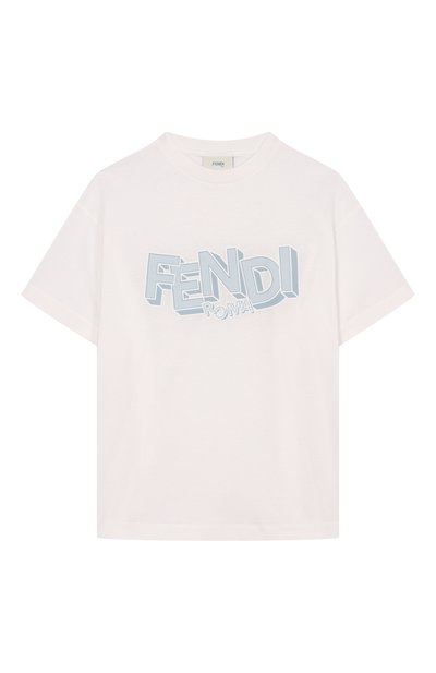 Хлопковая футболка FENDI, арт. JMI504/7AJ/8A-12+